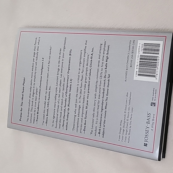 The Ideal Team Player Book - Picture 10 of 12